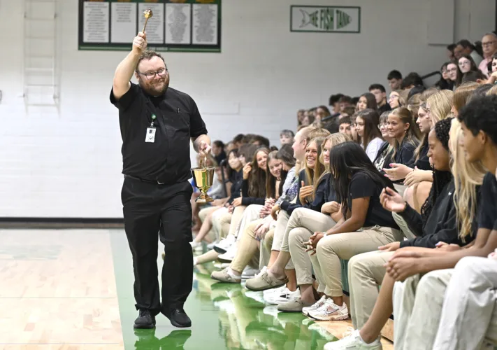 St. Edmond marks first day